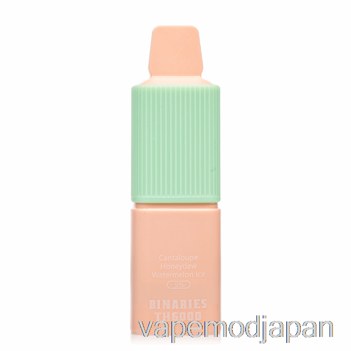 VAPE ジャパン ホライゾン バイナリ TH6000 使い捨てマスクメロン ハニーデュー スイカ アイス